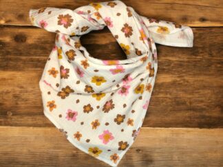 Musselintuch Flowerpower von Stickfinchen