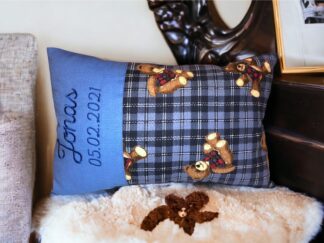 Babykissen "Teddy" personalisiert mit Namen