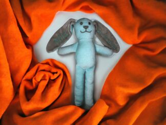 Schnuffeltier Hase zur Geburt mit Namen