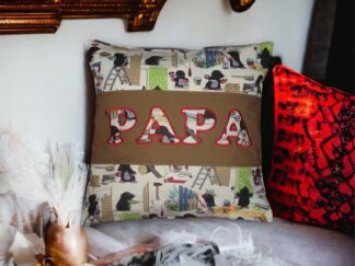 Namenskissen Maulwurf personalisiert