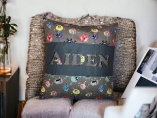 Namenskissen Monster personalisiert
