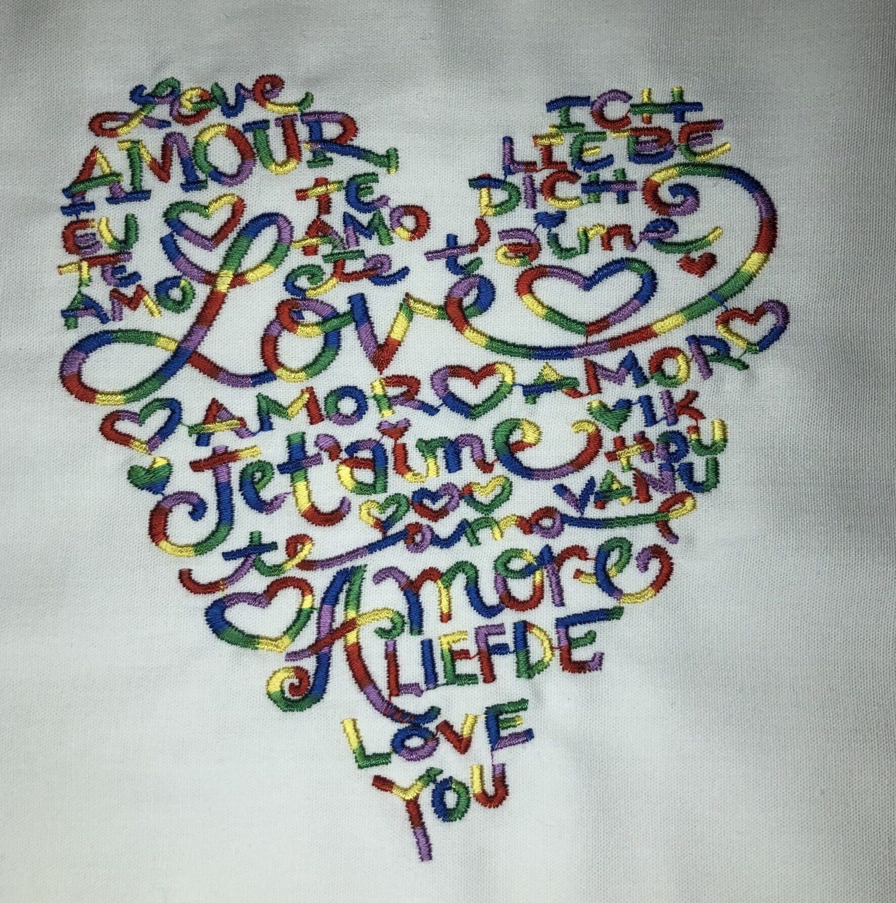 Hochzeitskissen mit Namen und Datum 40x40 – Bild 5