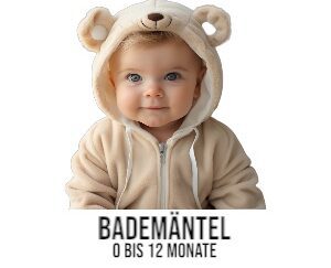 personalisierte Kinderbademäntel