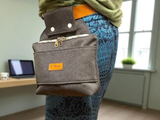 Gürteltasche Hüfttasche Pflegetasche anthrazit