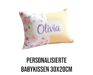 personalisierte Babykissen
