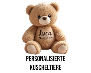 personalisierte Kuscheltiere