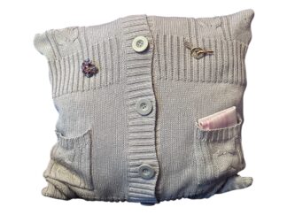 Erinnerungskissen Trauerkissen Trauer Erinnerungen aus Kleidung