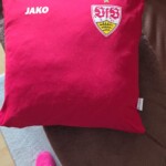 Kundenfoto Erinnerungskissen aus Shirt